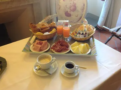 Cibo presso il bed & breakfast o nelle vicinanze