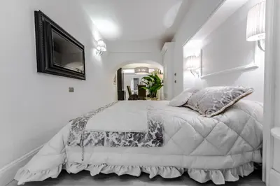 Letto o letti in una camera di Rinaldi Loft