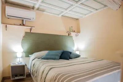 Letto o letti in una camera di Meriggio Apartment
