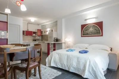 Cucina o angolo cottura di Borgo Guelfo VII
