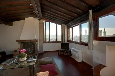 Area soggiorno di Torre Donati by Mmega