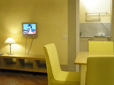 TV o dispositivi per l'intrattenimento presso Piccolo Residence Apart-Hotel