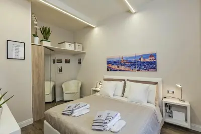 Letto o letti in una camera di Little Suite Fortezza