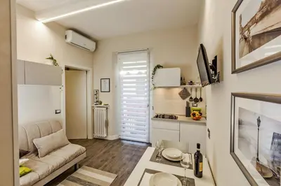 Area soggiorno di Little Suite Fortezza