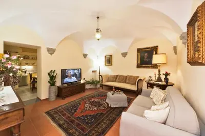 TV o dispositivi per l'intrattenimento presso Via dei Fossi apartment