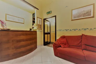 Area soggiorno di Hotel Palazzuolo
