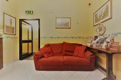 Area soggiorno di Hotel Palazzuolo