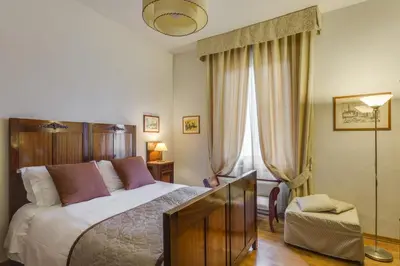 Letto o letti in una camera di Locanda Dei Guelfi