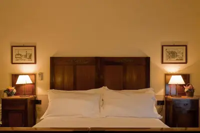 Letto o letti in una camera di Locanda Dei Guelfi
