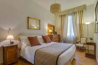 Letto o letti in una camera di Locanda Dei Guelfi