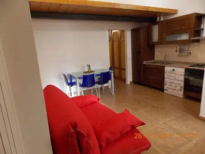 Cucina o angolo cottura di Il gatto con gli stivali suite - locazione turistica