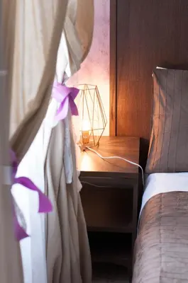 Letto o letti in una camera di Soggiorno La Coccinella