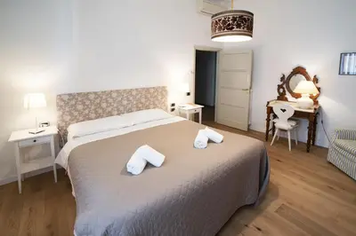 Letto o letti in una camera di ArnolfHouse