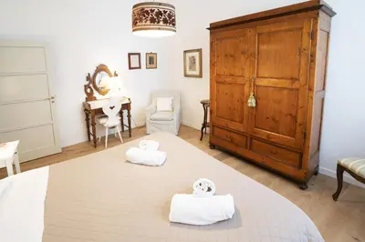 Letto o letti in una camera di ArnolfHouse