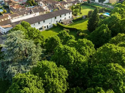 Vista aerea di Rovezzano B&B
