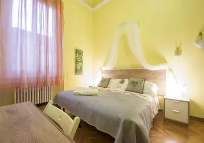 Letto o letti in una camera di Ridolfi Guest House