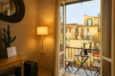 Balcone o terrazza di BOBOTEL Rooms in City Center