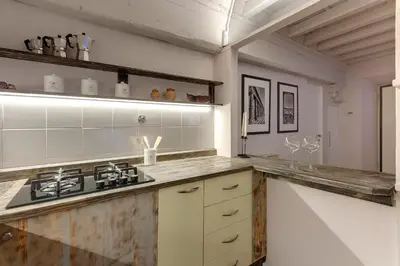 Cucina o angolo cottura di Capitelli Suite