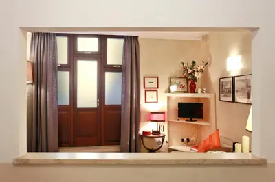 TV o dispositivi per l'intrattenimento presso Ghibellina Apartment in the heart of the city
