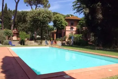 Piscina di Villa Al Piano o nelle vicinanze