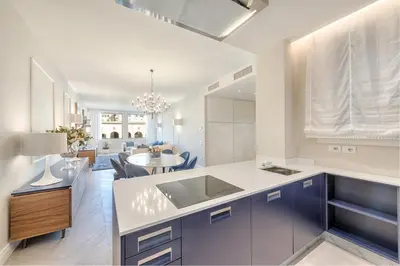 Cucina o angolo cottura di Luxury Blue River by Mmega