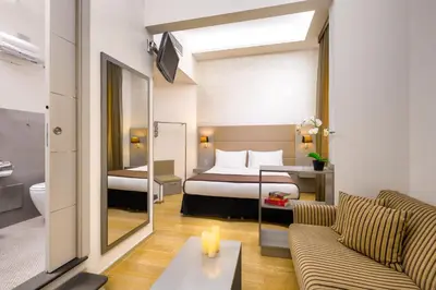 Letto o letti in una camera di Le Camere Dei Conti - Rooms