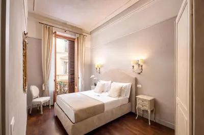 Letto o letti in una camera di Le Camere Dei Conti - Rooms