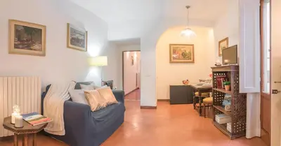 Area soggiorno di Pitti - Flo Apartments charme su Piazza Pitti