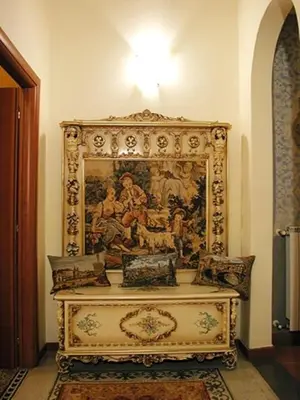 Area soggiorno di La Luna Guest House