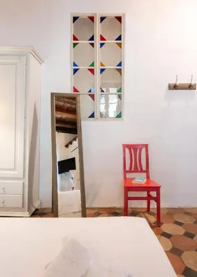 Letto o letti in una camera di Keys of Italy - F1 - Fiesolana 24 - Santa Croce one bedroom apartment for couples