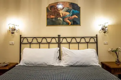 Letto o letti in una camera di Soggiorno Campos