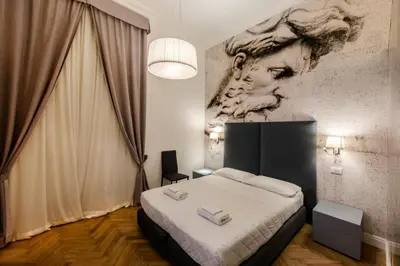 Letto o letti in una camera di Daphne Guest House