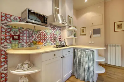 Cucina o angolo cottura di Romantic apartment in the heart of Florence