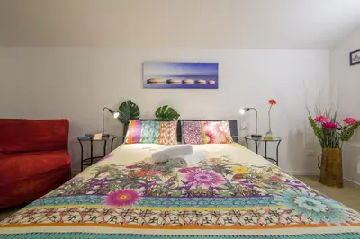 Letto o letti in una camera di Capponi Suite