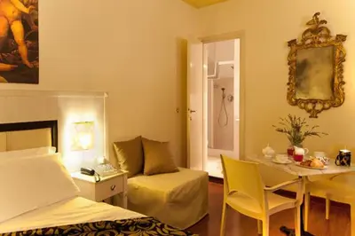Letto o letti in una camera di Florence Room B&B