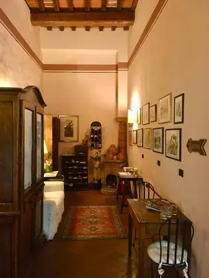 Area soggiorno di Villa Il Colle B&B