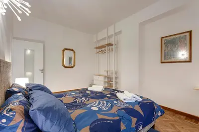 Letto o letti in una camera di Angeli in Costa San Giorgio
