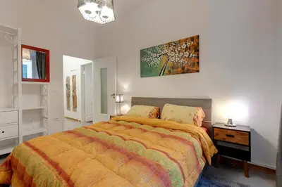 Letto o letti in una camera di Angeli in Costa San Giorgio