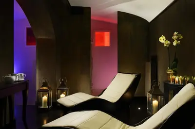 Area soggiorno di San Firenze Suites & Spa