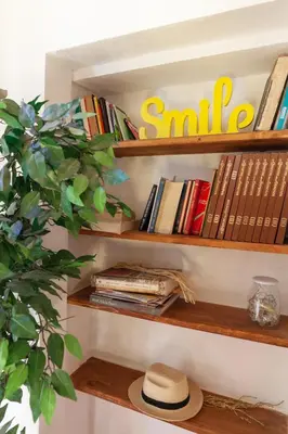 Biblioteca nell'appartamento