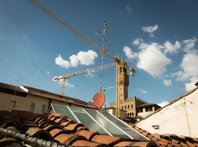 Planimetria di Uffizi Gallery Rooftop Apartment by Mamo Florence