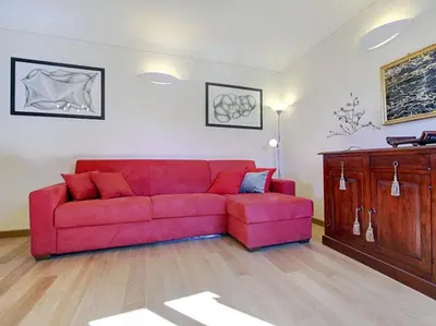 Area soggiorno di Via Dei Pepi Apartment