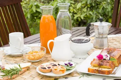 Cibo presso il bed & breakfast o nelle vicinanze