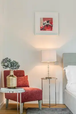 Letto o letti in una camera di Apartments Florence - Fortezza