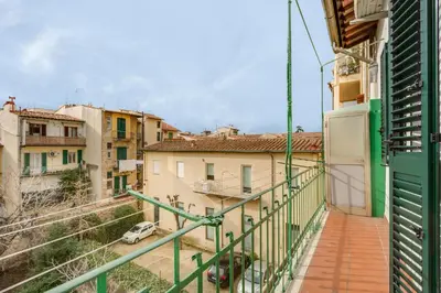 Balcone o terrazza di Apartments Florence - Fortezza