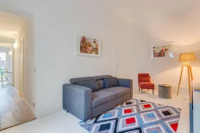 Area soggiorno di Apartments Florence - Fortezza