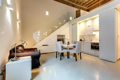 Cucina o angolo cottura di Crystal Suite