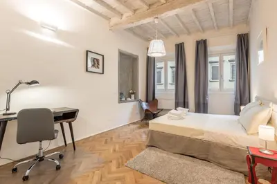 Letto o letti in una camera di Romantic Novella by Mmega