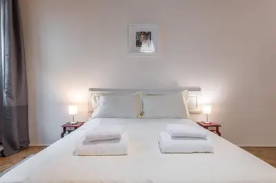 Letto o letti in una camera di Romantic Novella by Mmega