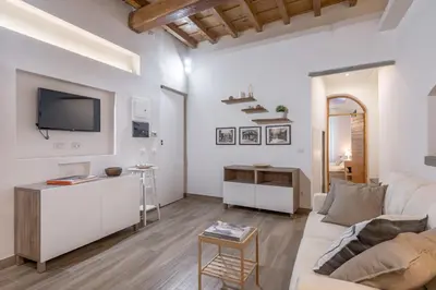 TV o dispositivi per l'intrattenimento presso Santa Croce Place by Mmega